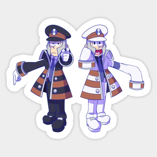 Osomatsu x Submas Sticker by angelicneonanime